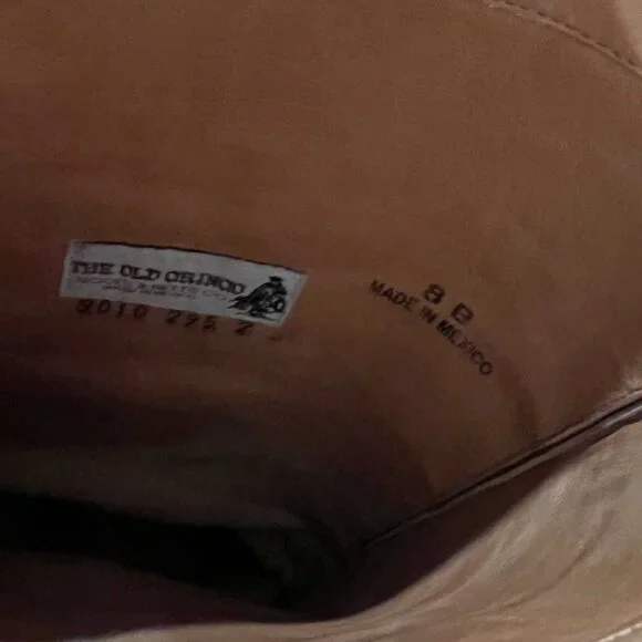 Classic RARE Old Gringo Tall Harness Boot Size 8 - Picture 8 of 16
